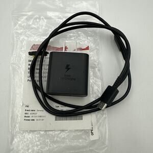 Samsung 45W Super Fast Wall Charger USB-C Low Standby For Galaxy S23/S24 Ultra